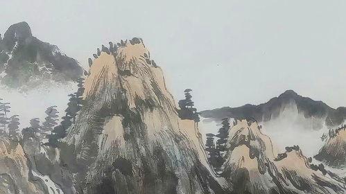 山水绘画视频