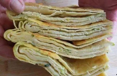 葱花千层饼的做法视频,层次分明,香气扑鼻